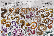Hair Salon Cartoon Objects Set, a Decorative Illustration by BALABOLKA (Thumbnail 3 of 3)
