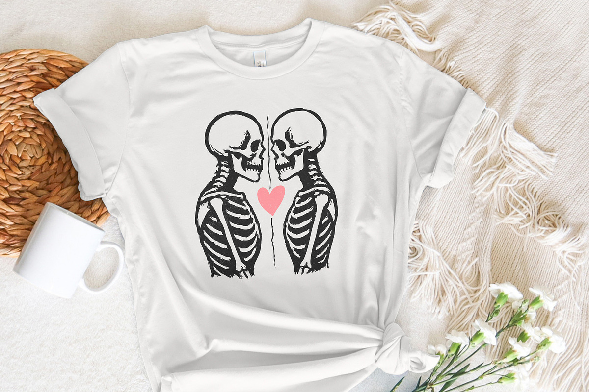 Skeleton Lovers PNG, Valentine, an Illustration by SharpMarketplace (Photo 7 of 9)