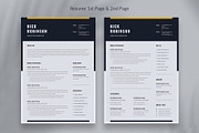 Clean Resume/CV, a Resume Template by Aspect_Studio (Thumbnail 2 of 5)