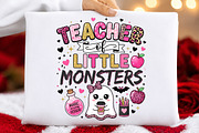 Teacher Little Monsters Halloween, a Seasonal Illustration by DreamCafeArt (Thumbnail 5 of 7)