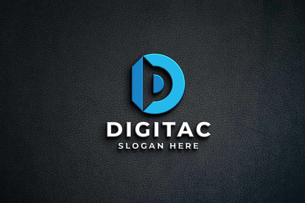 Geometric Letter D Technology Logo, a Branding & Logo Template by Design_Planet (Photo 1 of 3)
