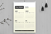 Calendar 2025 Layout, a Stationery Template by MightyDesign (Thumbnail 2 of 6)