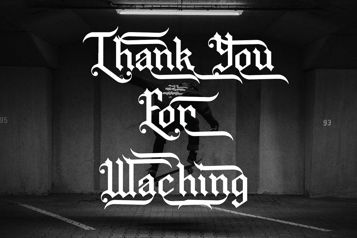 Metalicca, a Blackletter Font by WisnoetypeCo (Photo 7 of 7)