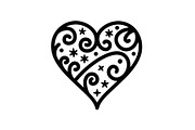 Ornate Heart Vector Bundle, an Illustration by Designs_River (Thumbnail 51 of 51)