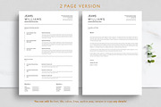 ATS Resume For Google Docs And Word, a Resume Template by Blackcloud_Creations (Thumbnail 3 of 4)