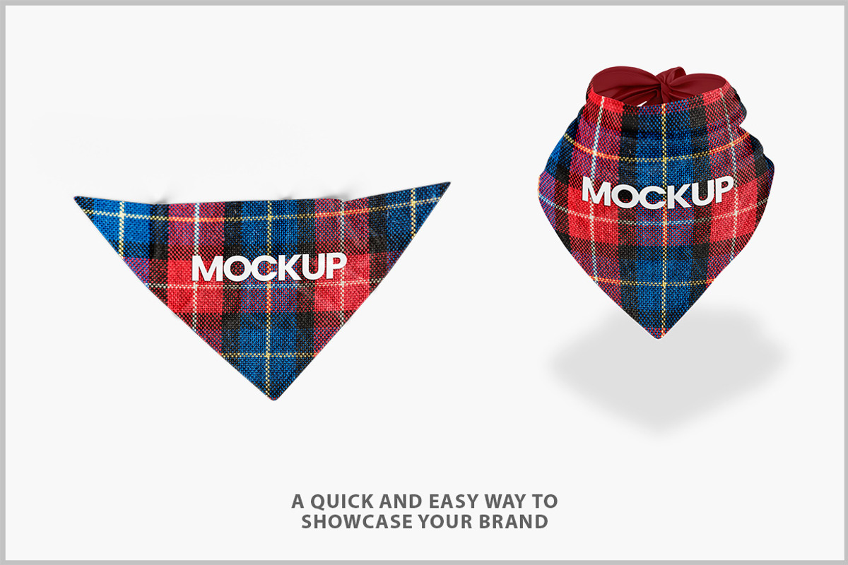 Scarf Mockup PSD, a Mask Mockup by Bruno's Shop (Photo 2 of 4)