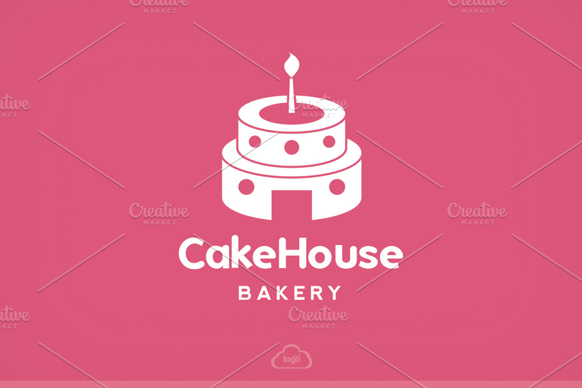 Cake House Bakery Logo Template, a Branding & Logo Template by Logo Heaven (Photo 5 of 5)
