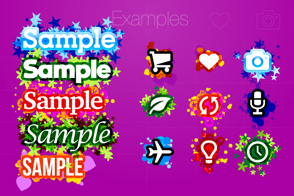 AI CS5 graphic styles happy Holidays preview 3