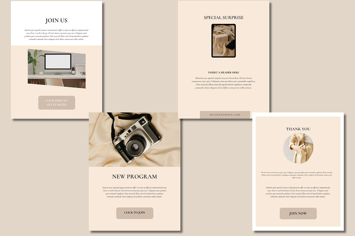 Client Welcome Services Bundle CANVA, a Brochure Template by Deepa Template Studio (Photo 23 of 23)