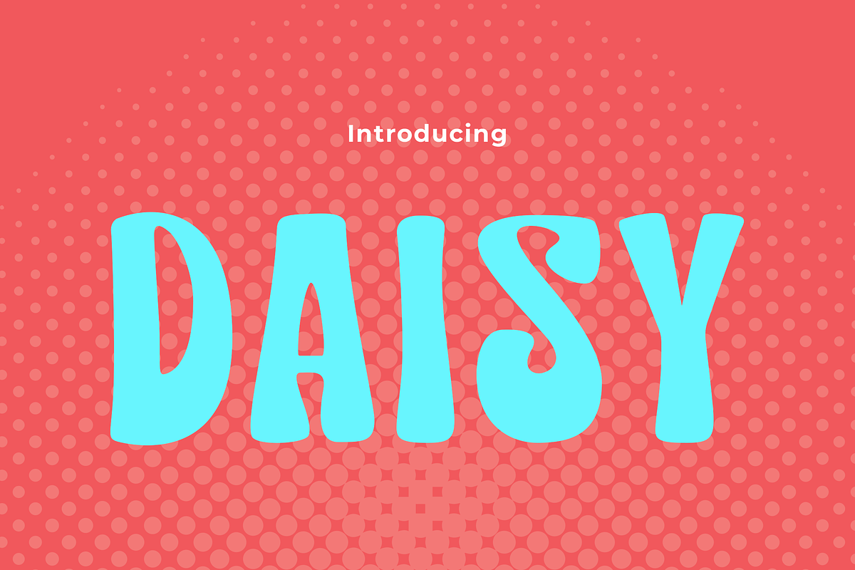DAISY, a Sans Serif Font by Pinisi ART (Photo 1 of 10)
