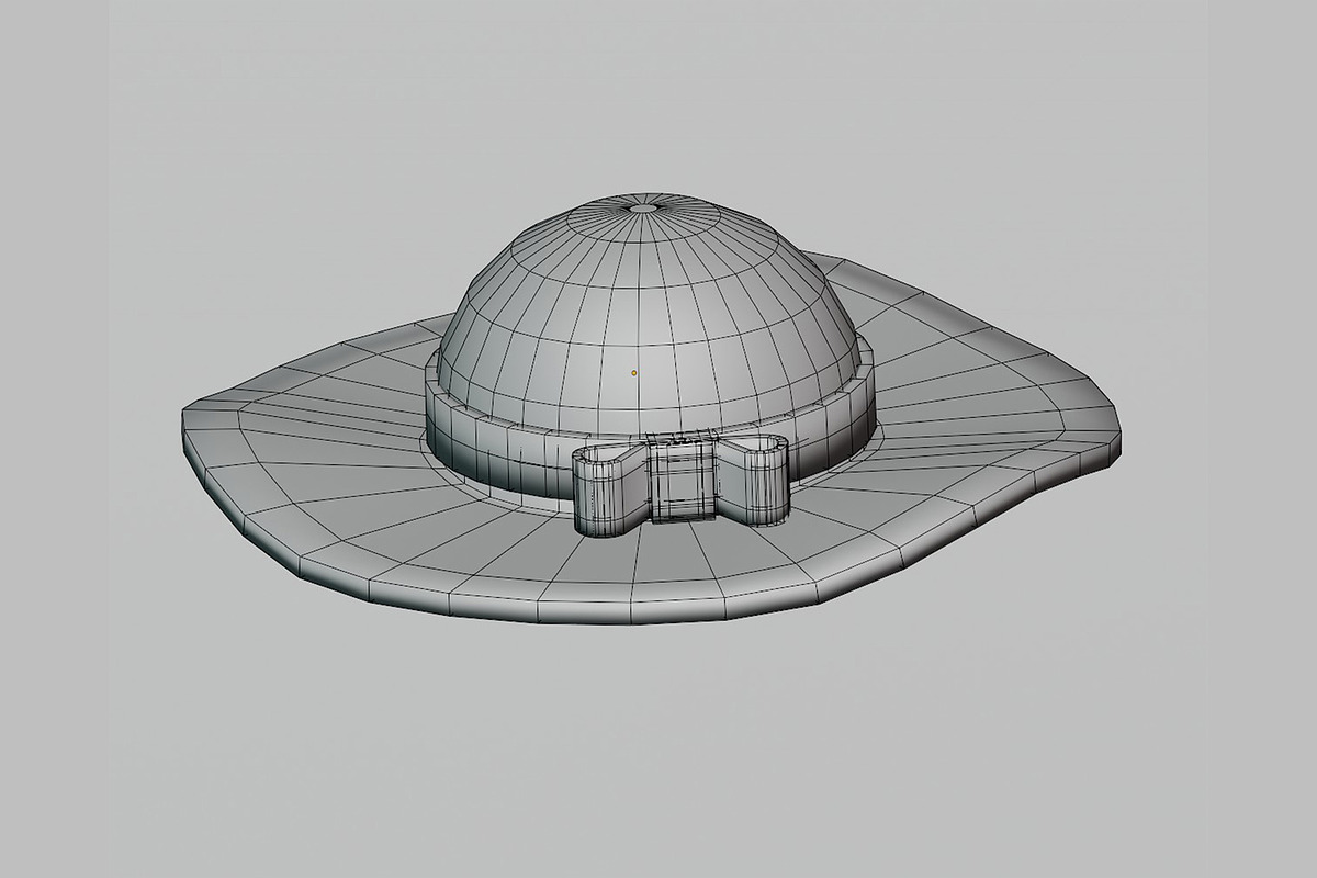 Woman hat Straw Hat, an Object 3D Model by fahad121 (Photo 7 of 7)