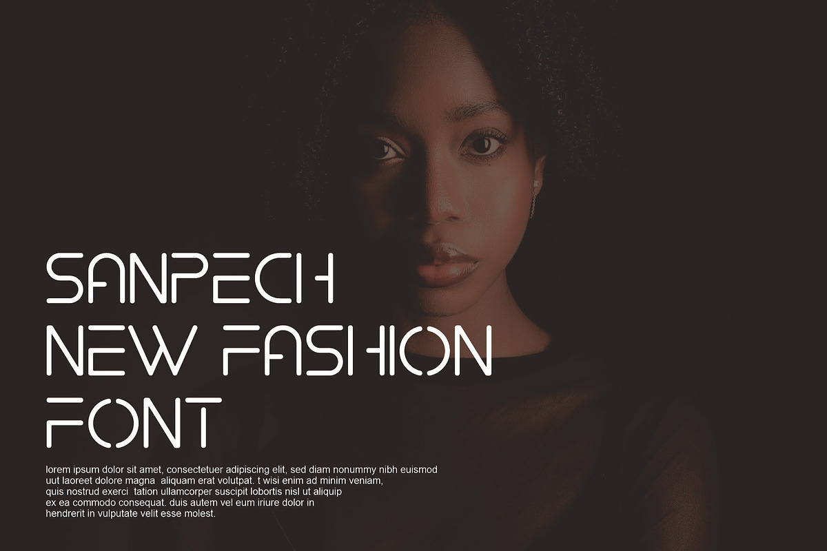 Sanpech, a Font by riotama85 (Photo 4 of 5)