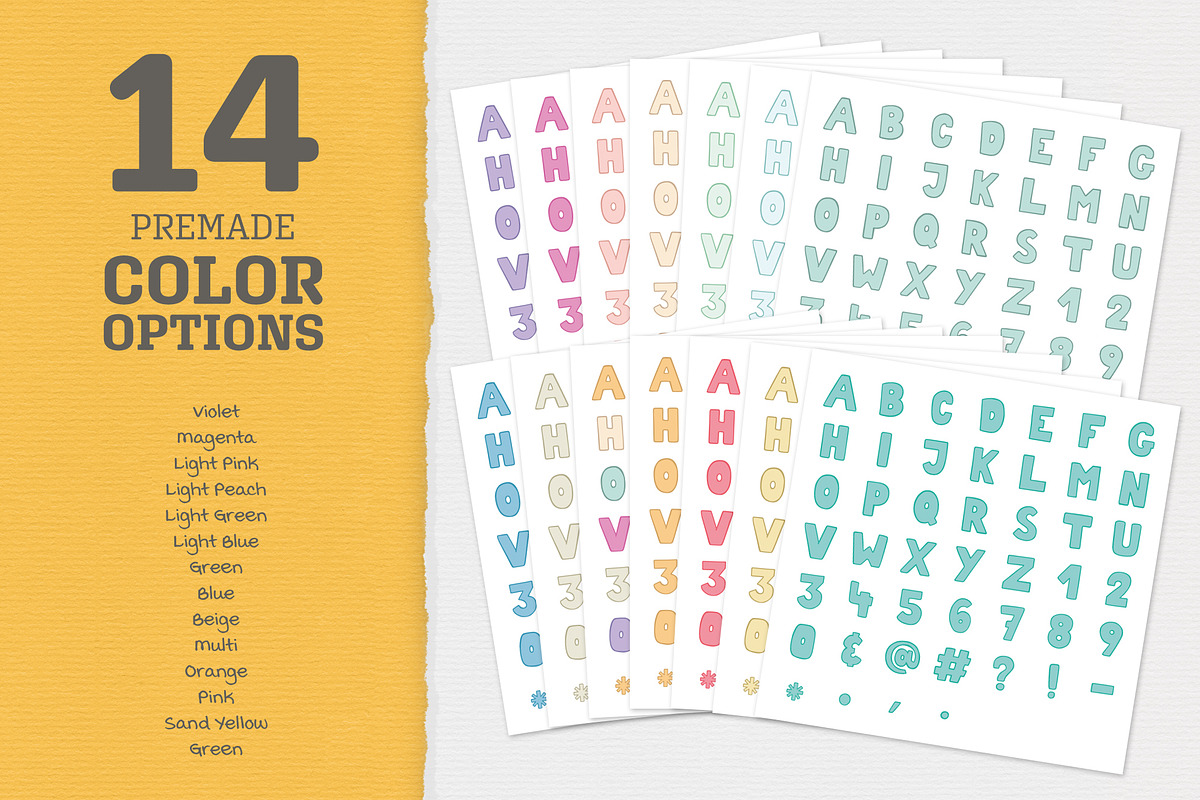 Hand-Drawn Alphabet Icons, an Icon by Good Stuff No Nonsense (Photo 8 of 12)