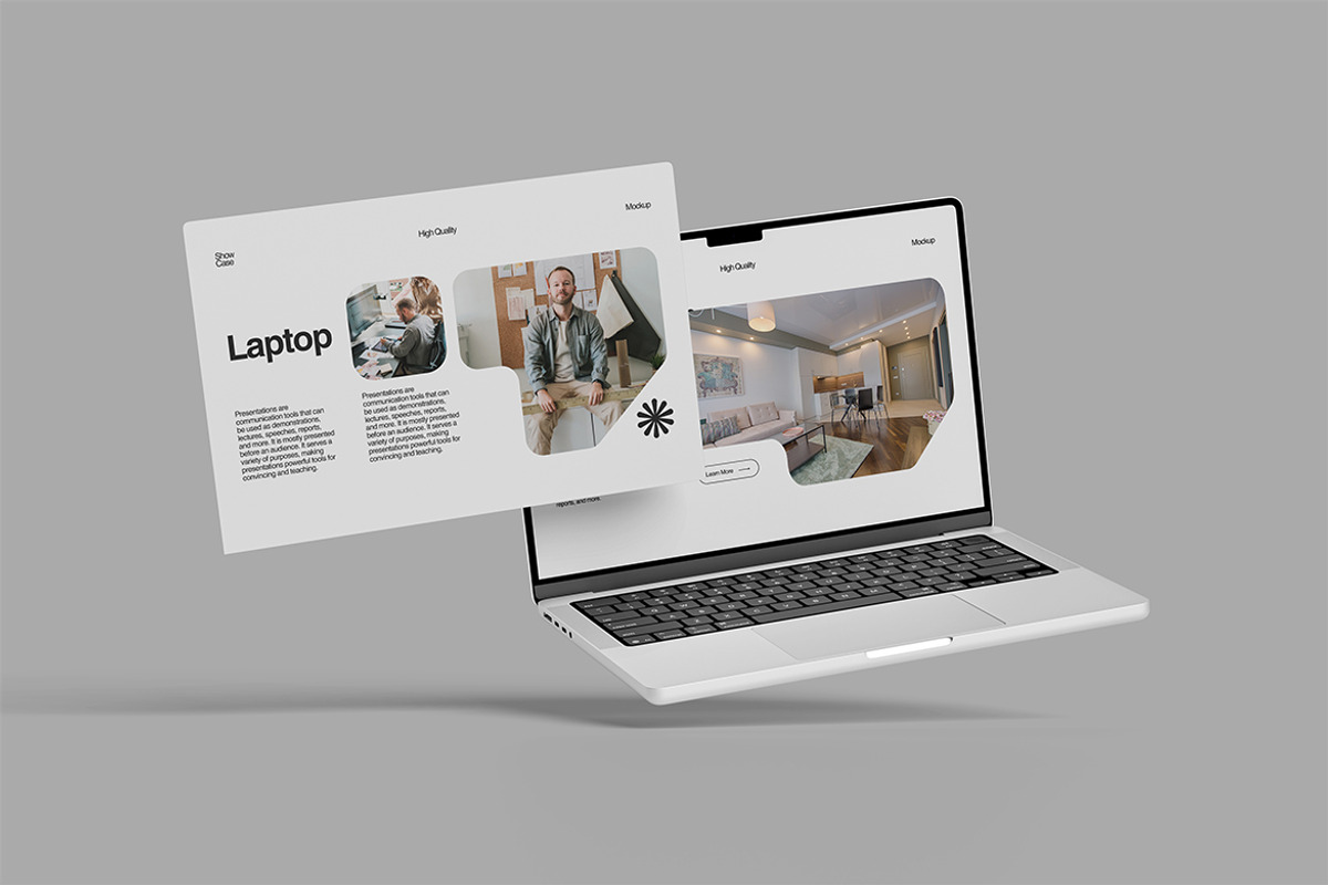 Laptop Screen Website Mockup, a Mac Mockup by SimpangGraphics (Photo 3 of 6)
