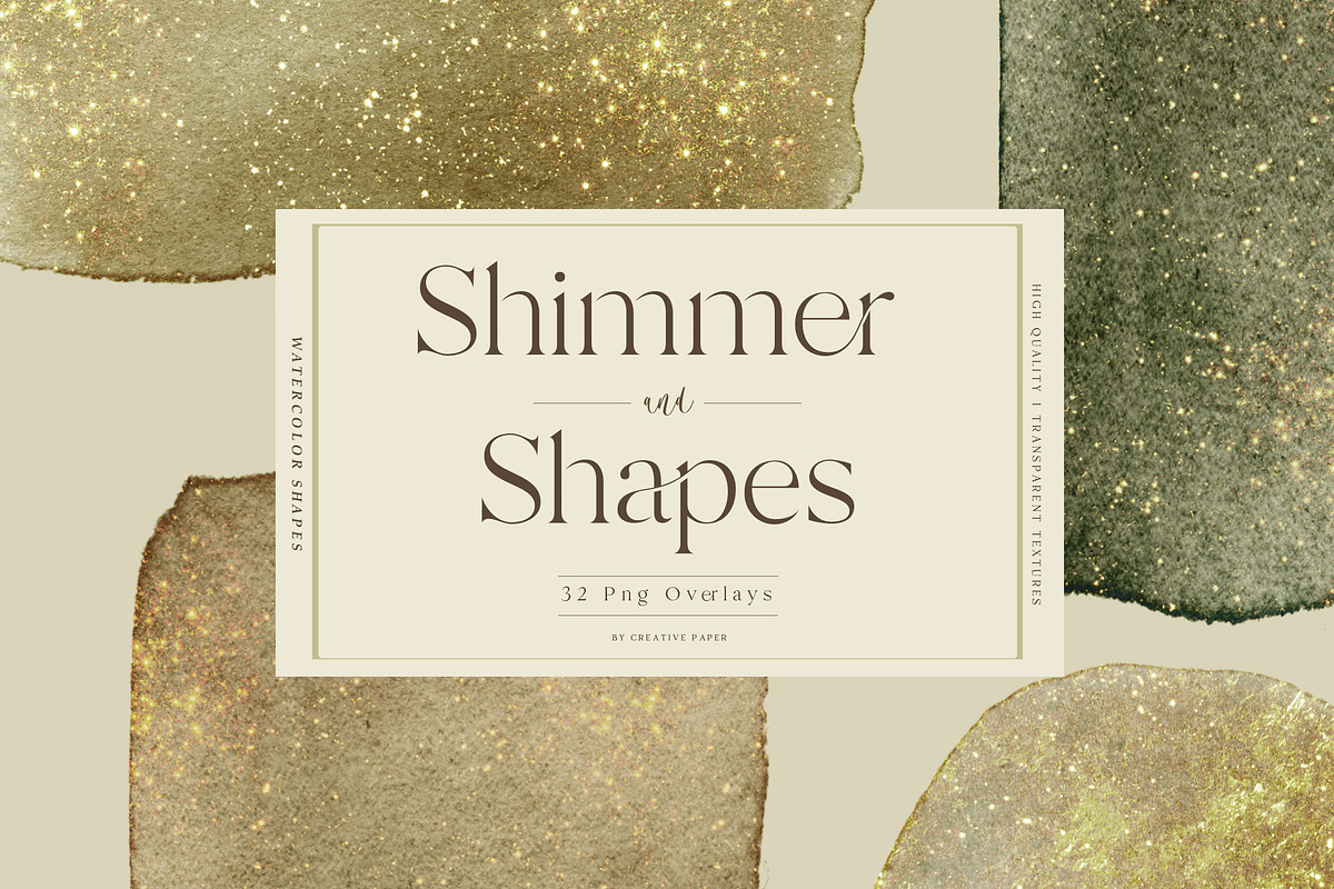 Rose Gold Glitter Shapes Bundle, a Texture Graphic by by creative paper (Photo 38 of 47)