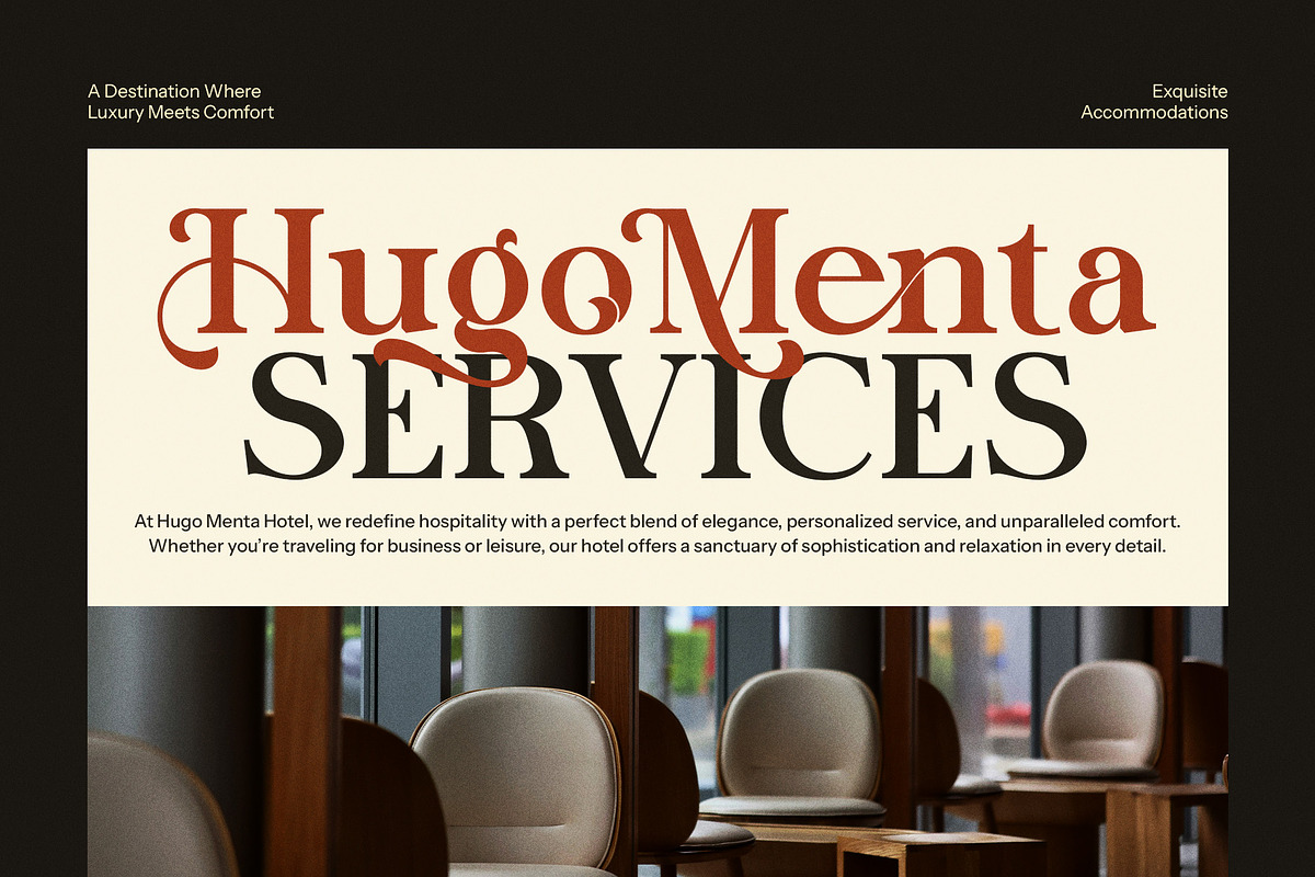The Harmony Elegant Serif Font, a Serif Font by Graphicxell (Photo 2 of 8)