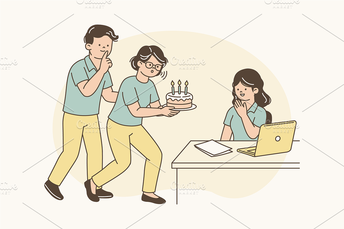 Office Life Uncut Illustration, an Object Graphic by Jump Studio (Photo 11 of 12)