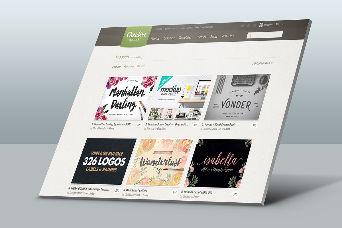 3D Website MockUp, a Device Mockup by 8Link (Photo 3 of 5)