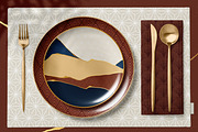 Japanese Kintsugi Landscape Creator, an Object Graphic by Polli Deeva (Thumbnail 12 of 15)