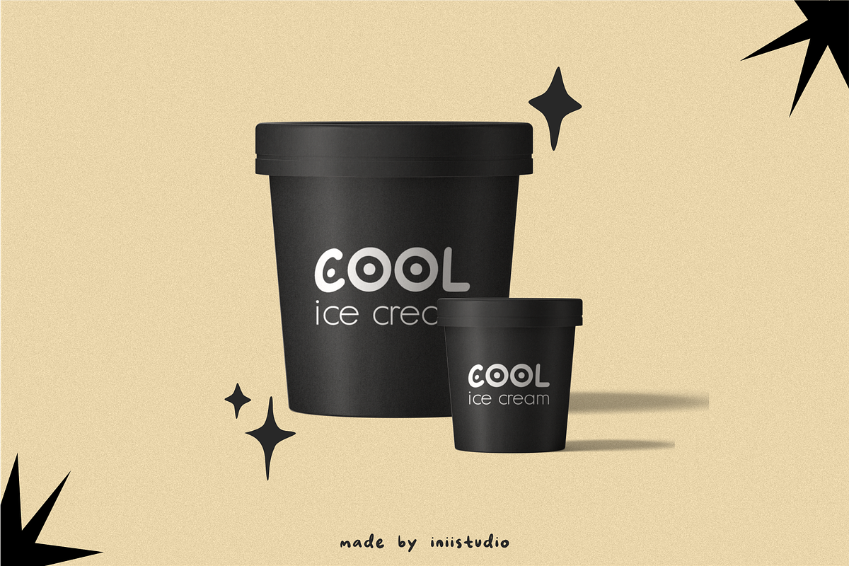 Cute Monster - Cute Handwritten Font, a Handwritten Font by Iniistudio (Photo 4 of 7)
