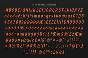 CS Arpheus Pixel, a Blackletter Font by Craft Supply Co. (Thumbnail 8 of 8)