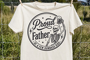 Proud Father Of A Few Dumbass Kids, a Seasonal Illustration by Rose Art (Thumbnail 1 of 7)