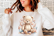 Coastal Summer Teddy Bear Clipart, an Illustration by SinaCreation (Thumbnail 8 of 11)