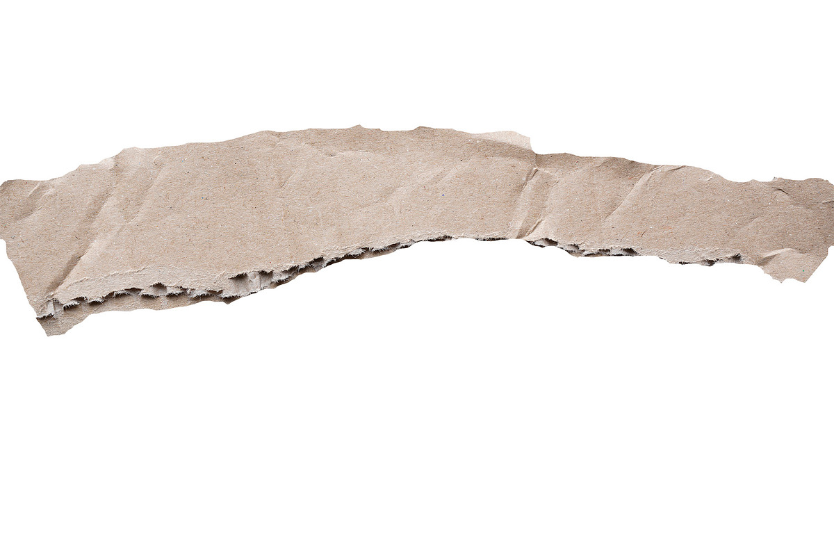 40 Ripped Torn Cardboard Edges (PNG), a Texture Graphic by Bilgep_design (Photo 3 of 16)