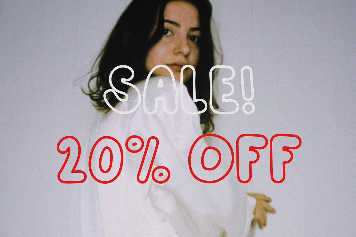 Annie - Voluminous Retro Typeface, a Font by Alice Engren (Photo 4 of 8)