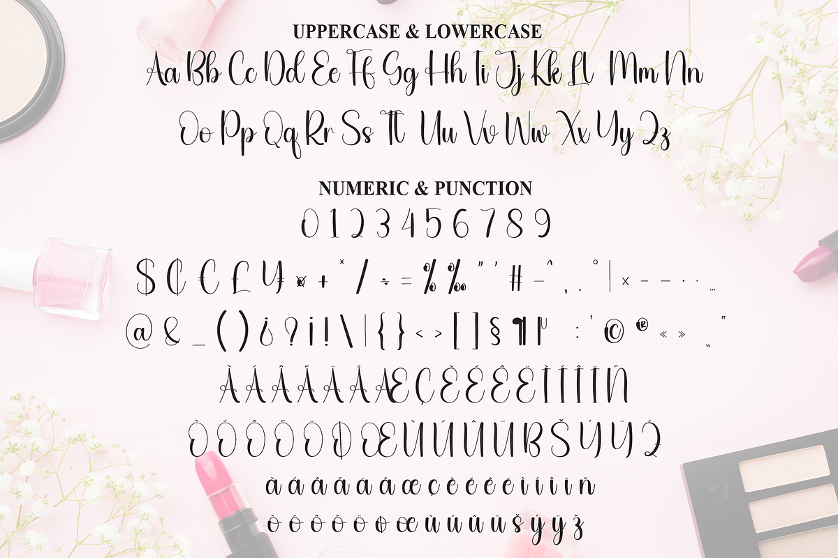 Beauty | Script Font, a Handwritten Font by Scratchones (Photo 7 of 9)