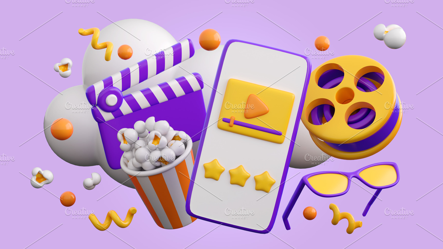 3d cinema, movie, film, entertainmen, an Arts & Entertainment Photo by Kandella's Art