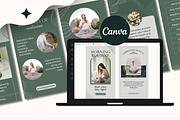 50 Organic Stories Canva Templates, a Templates & Theme by TemplateCastleStore (Thumbnail 4 of 9)