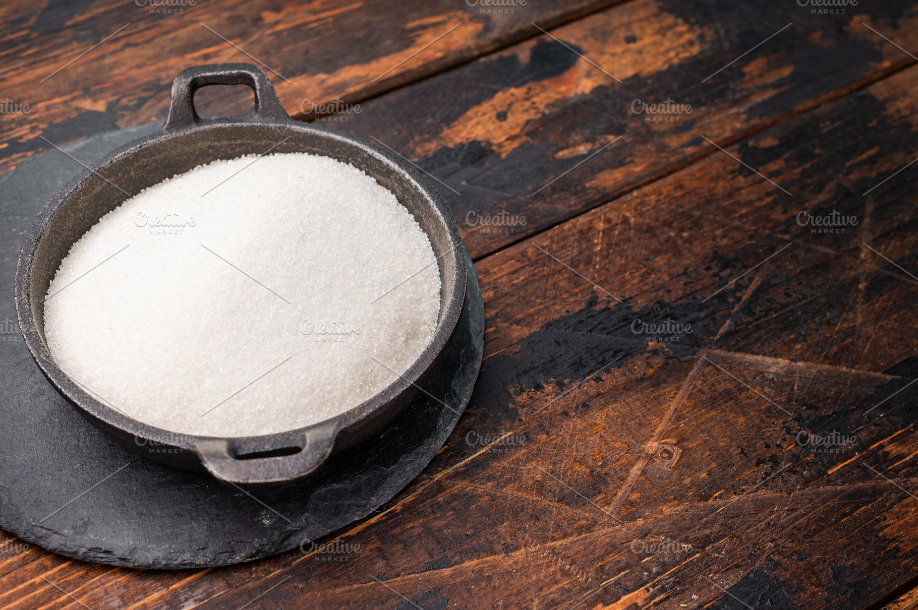 Bright and clean granulated sugar, an essential ingredient for d, a Food & Drink Photo by composter-box@mail.ru