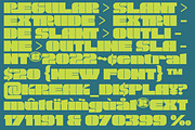 KREAK - BOLD DISPLAY FONT, a Symbol Font by tebaltipislab (Thumbnail 15 of 16)
