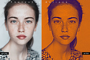 Best Halftone Photoshop Action preview 3
