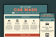Car Wash Wix Studio Website, a Wix Template by Kitteeh (Thumbnail 2 of 10)