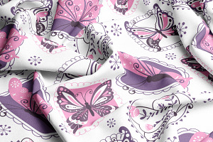 Beautiful Butterfly Garden Patterns