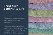 Fabric Rolls Procreate Mockup, a Household Mockup by Fern & Quill (Thumbnail 5 of 12)