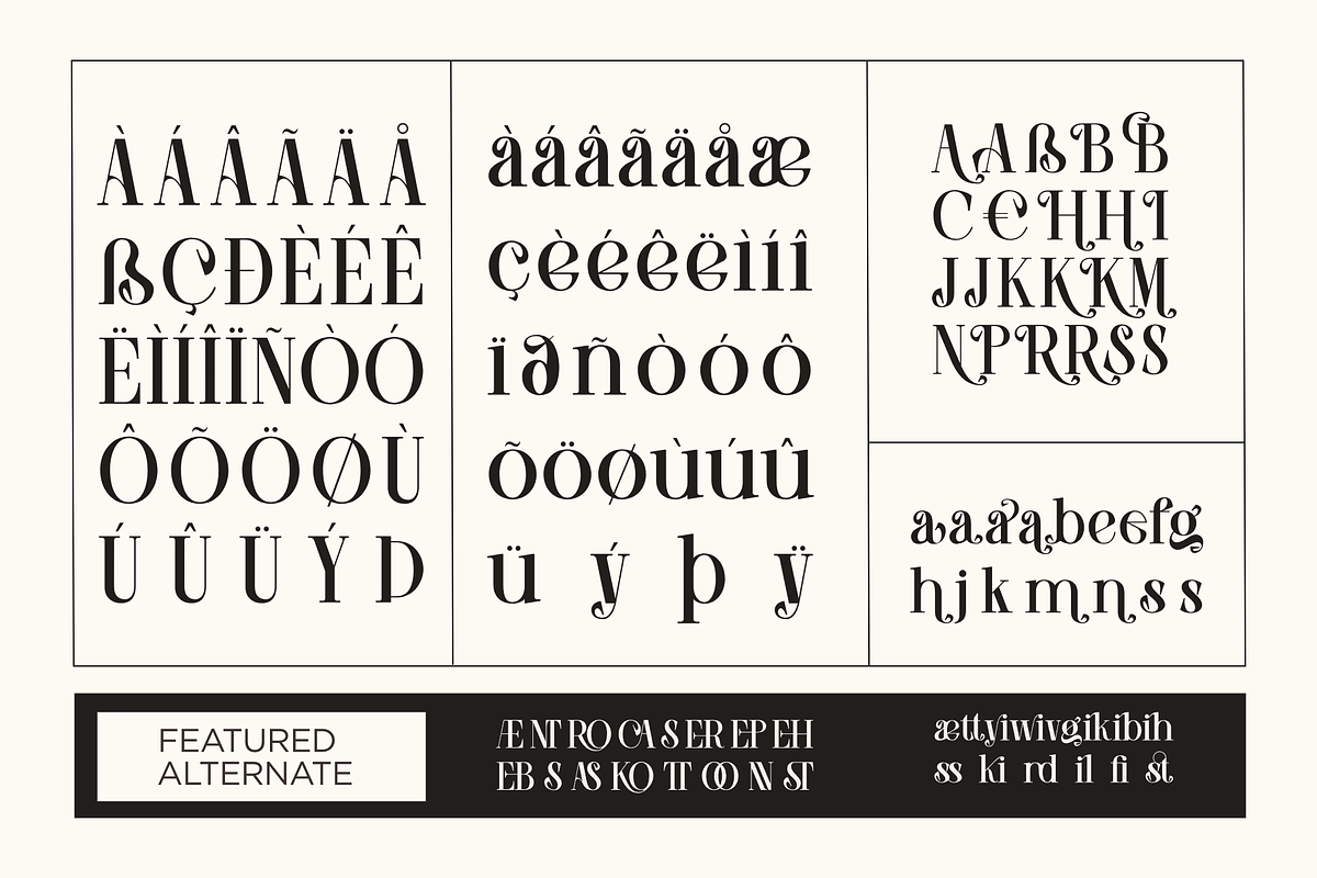 Megi Shevia Modern Serif Font, a Serif Font by Graphicxell (Photo 4 of 9)