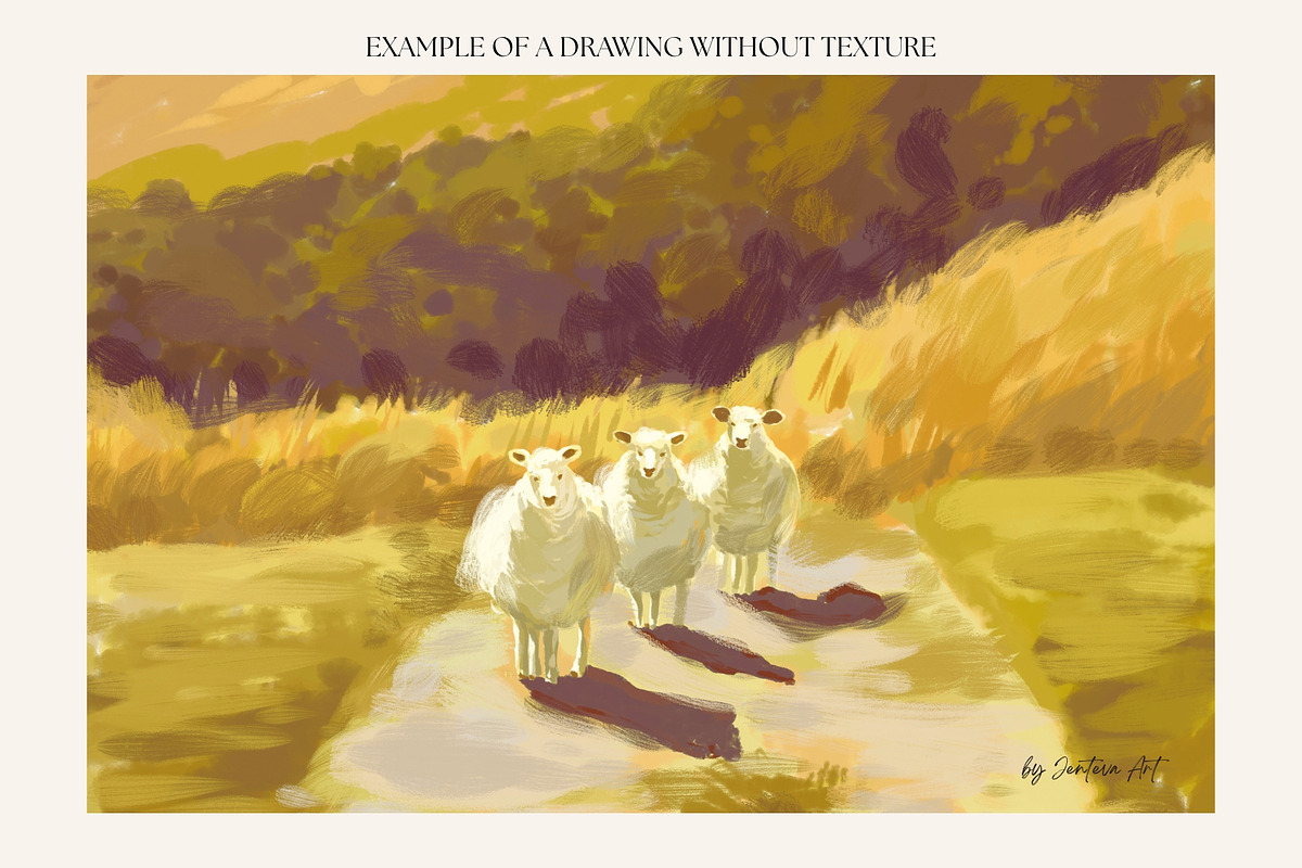 Gouache Photoshop Brush Set, a Brush Add-On by Jenteva Art (Photo 7 of 12)
