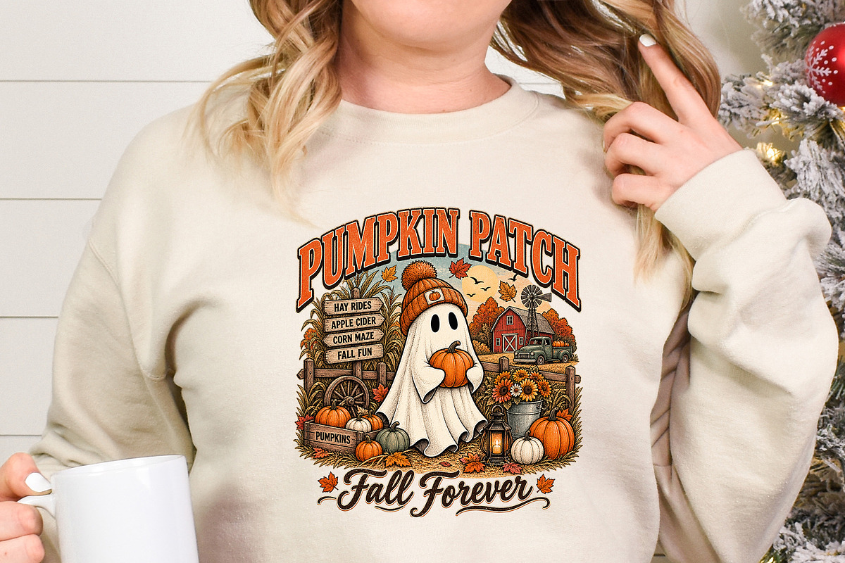 Pumpkin Patch Fall Forever Cute png, an Object Graphic by Star Graphic Design (Photo 7 of 9)