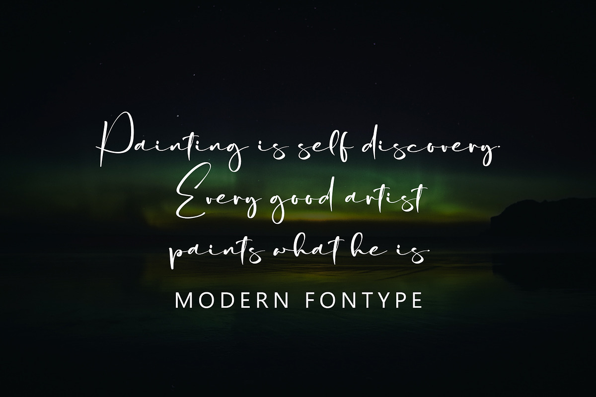 Scottis Barrel, a Handwritten Font by HaKi Studio (Photo 2 of 5)