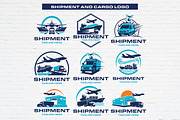 Shipment and Cargo Logo Bundle, a Branding & Logo Template by Guavanaboy (Thumbnail 1 of 3)