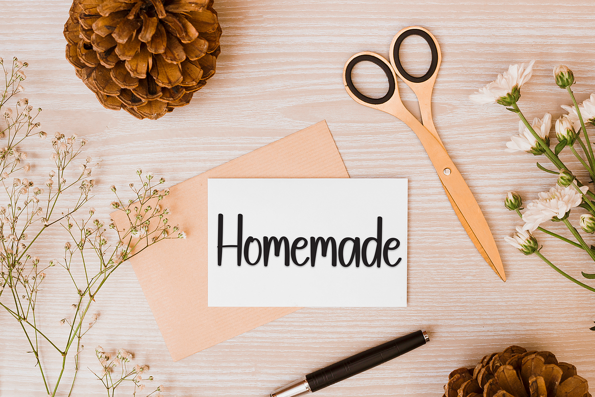 Happy Sunshine | Script Font, a Script Font by Scratchones (Photo 5 of 8)