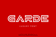 Garde 2, a Font by Sentavio (Thumbnail 1 of 5)