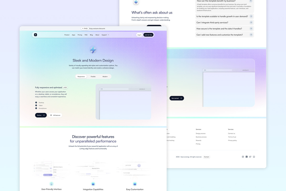 Mystery Framer SaaS Template, a Websites & App Template by Ali Çorak (Photo 2 of 3)