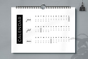 2025 Clean Minimalist Calendar, a Stationery Template by ContestDesign (Thumbnail 1 of 2)