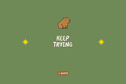 Awesome Capybara | Cozy & Playful, a Handwritten Font by Ashiya Pixel (Thumbnail 4 of 9)