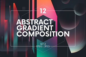 Abstract gradient composition, a Decorative Illustration by MaximGertsen