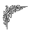 Floral Corner Ornament Vector Bundle, an Illustration by Designs_River (Thumbnail 30 of 51)